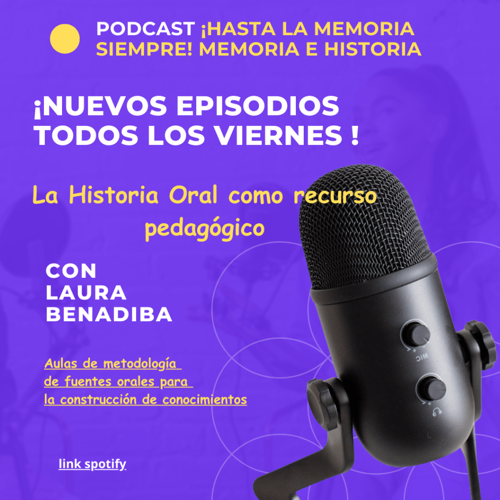 Inauguramos un nuevo espacio en Spotify que se llama ¡Hasta la Memoria Siempre!