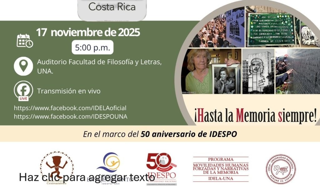 ¡Hasta la Memoria&nbsp;Siempre!