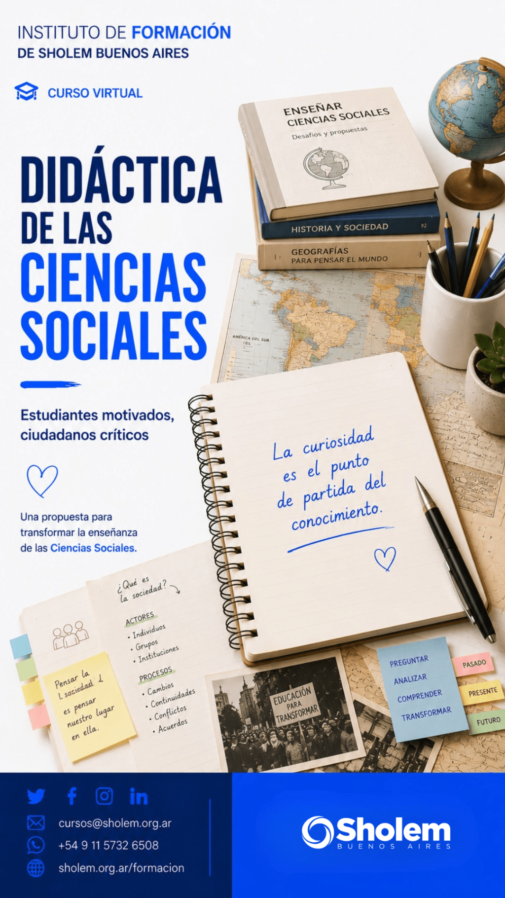 Curso virtual Didáctica de las Ciencias&nbsp;Sociales.