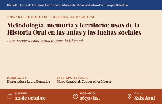 Jornadas de HISTORIA