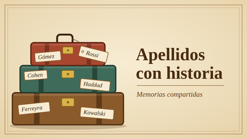 Apellidos con Historia